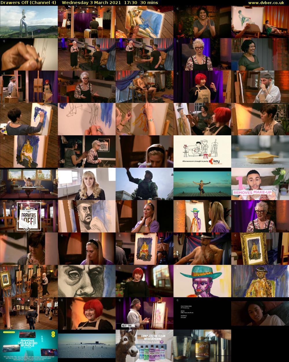 Drawers Off (Channel 4) Wednesday 3 March 2021 17:30 - 18:00