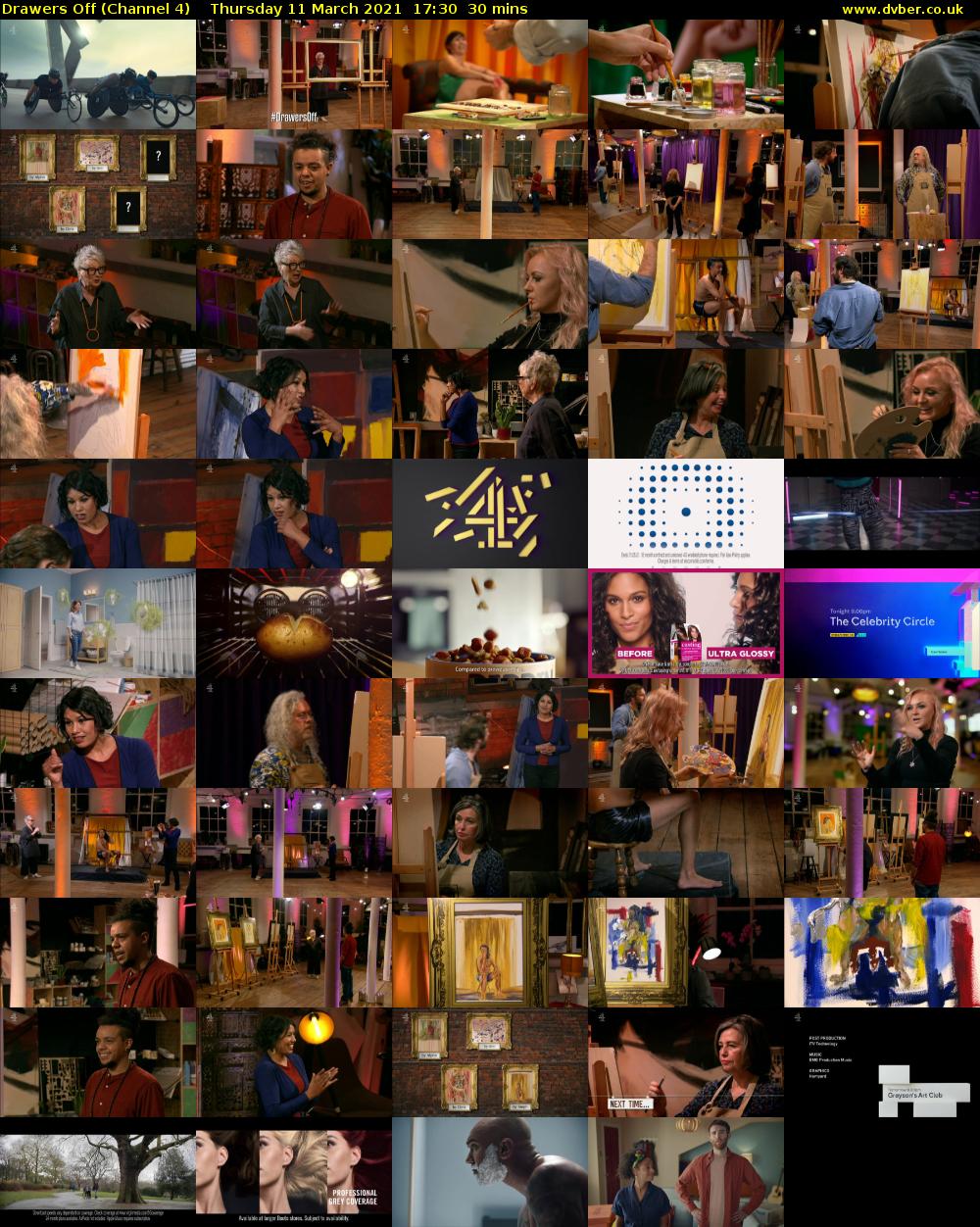 Drawers Off (Channel 4) Thursday 11 March 2021 17:30 - 18:00