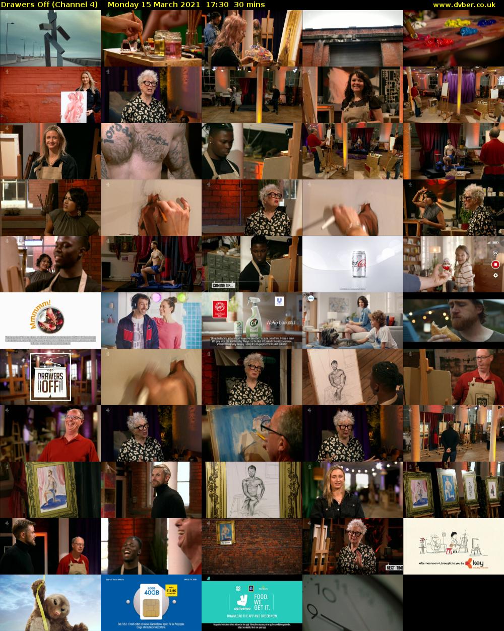 Drawers Off (Channel 4) Monday 15 March 2021 17:30 - 18:00