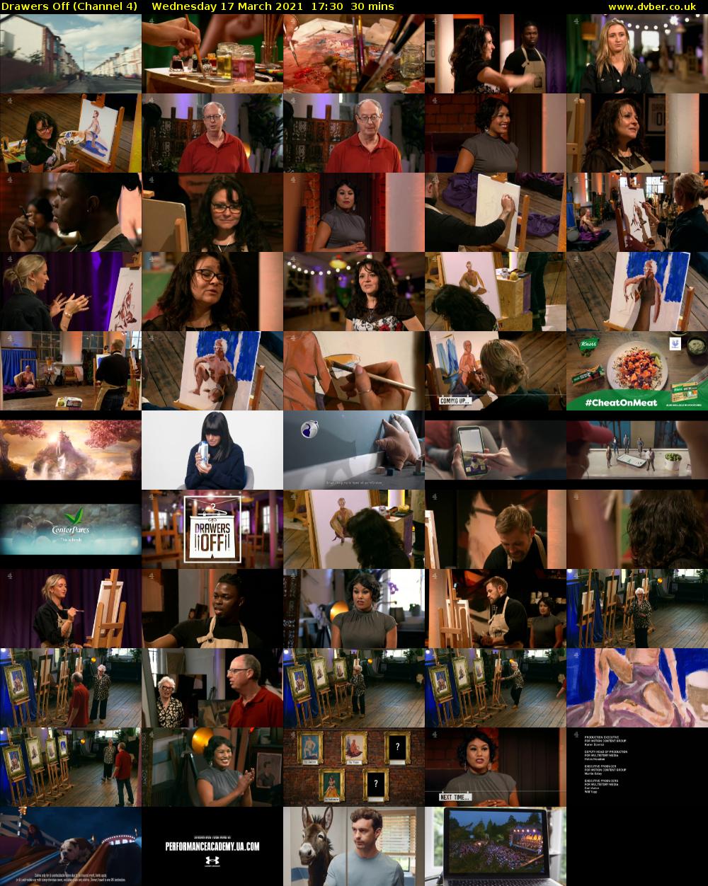 Drawers Off (Channel 4) Wednesday 17 March 2021 17:30 - 18:00