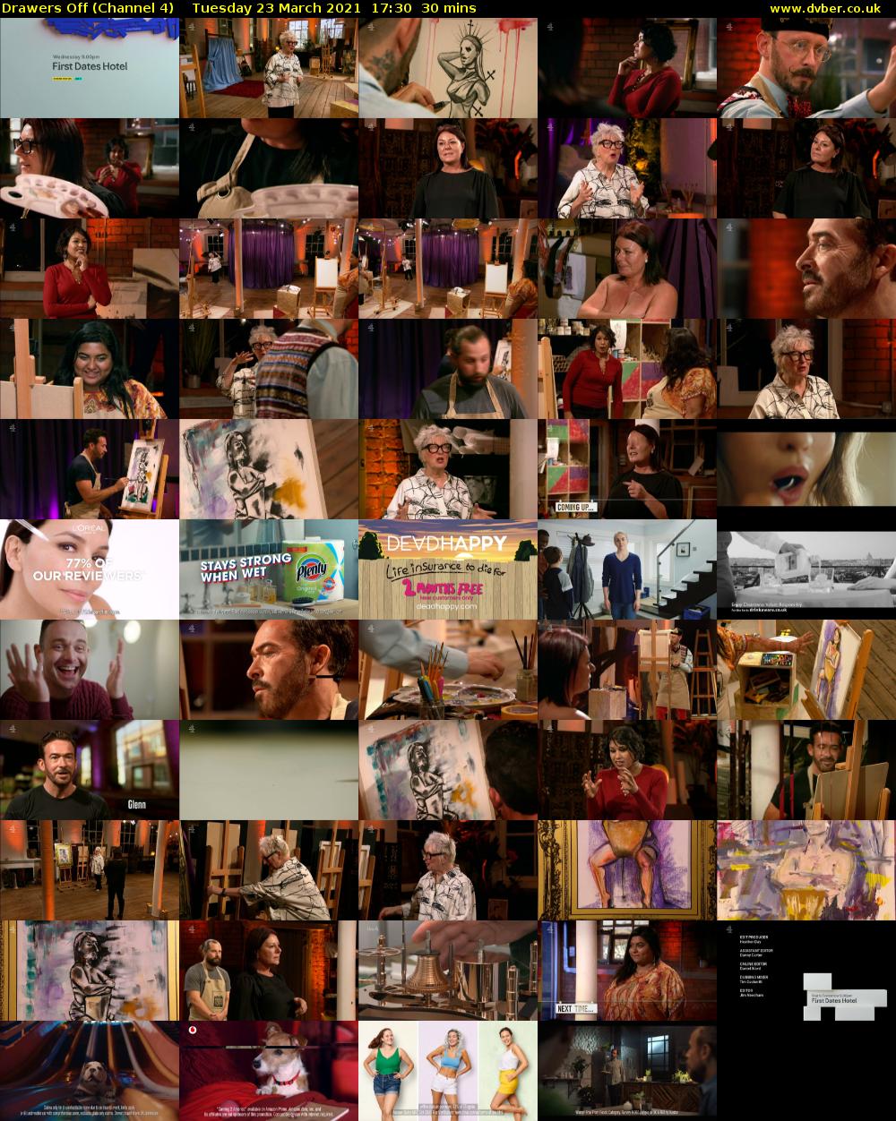 Drawers Off (Channel 4) Tuesday 23 March 2021 17:30 - 18:00