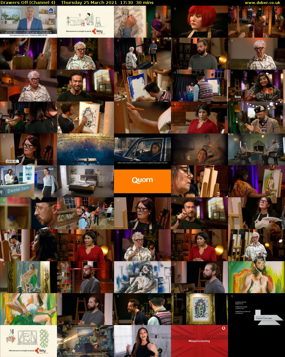 Drawers Off (Channel 4) Thursday 25 March 2021 17:30 - 18:00