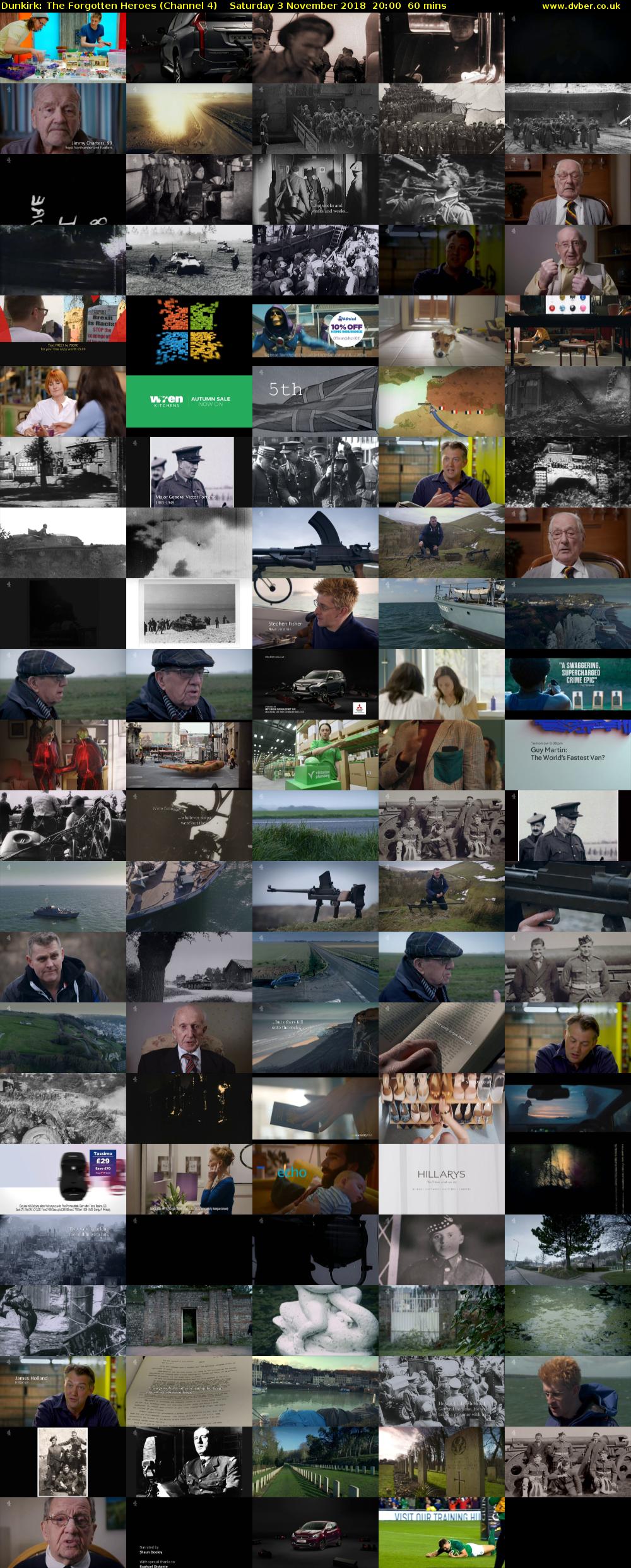 Dunkirk: The Forgotten Heroes (Channel 4) Saturday 3 November 2018 20:00 - 21:00