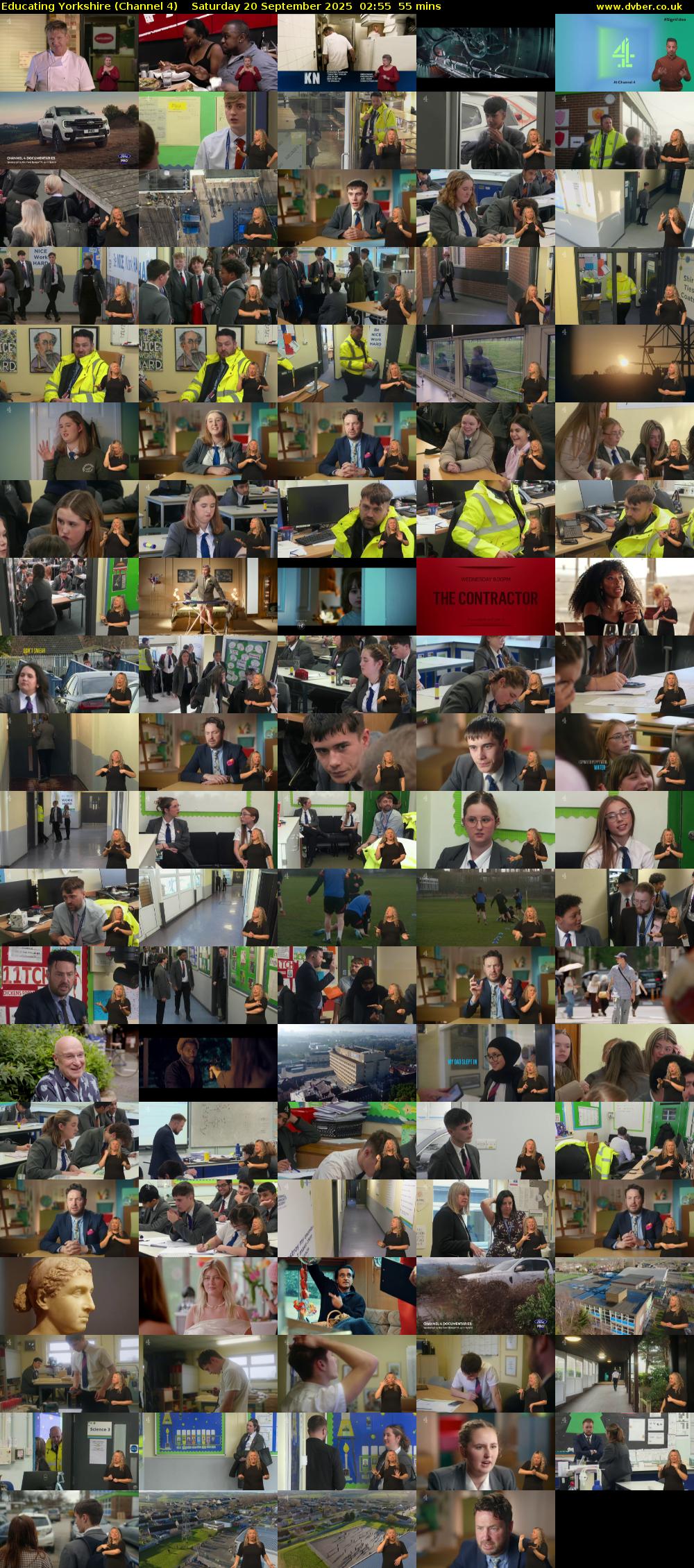 Educating Yorkshire (Channel 4) Saturday 20 September 2025 02:55 - 03:50