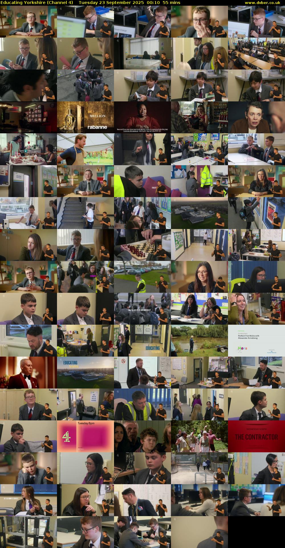Educating Yorkshire (Channel 4) Tuesday 23 September 2025 00:10 - 01:05