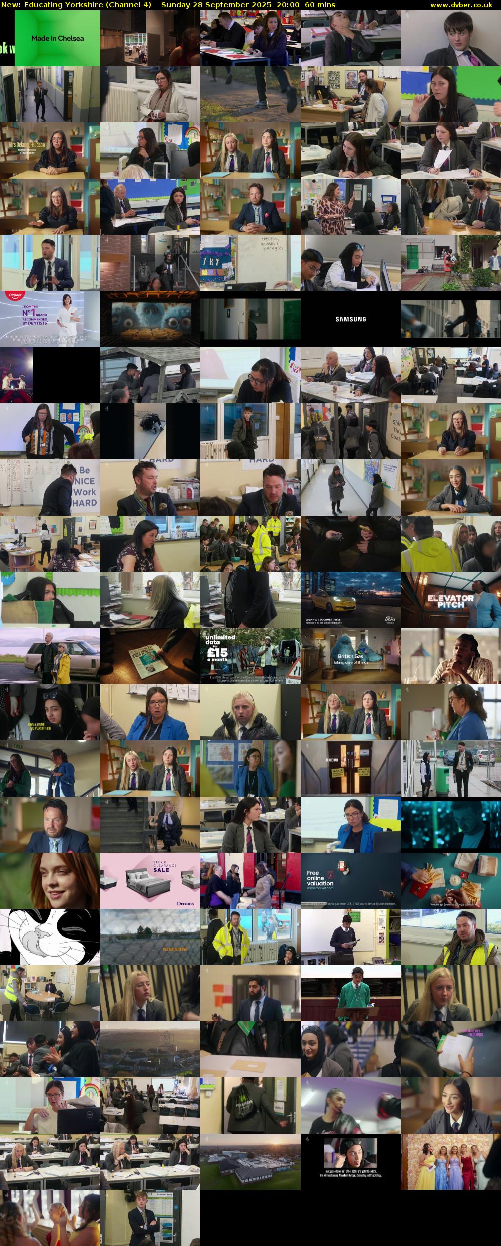 Educating Yorkshire (Channel 4) Sunday 28 September 2025 20:00 - 21:00