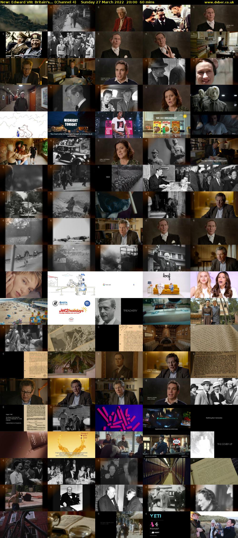 Edward VIII: Britain's... (Channel 4) Sunday 27 March 2022 20:00 - 21:00