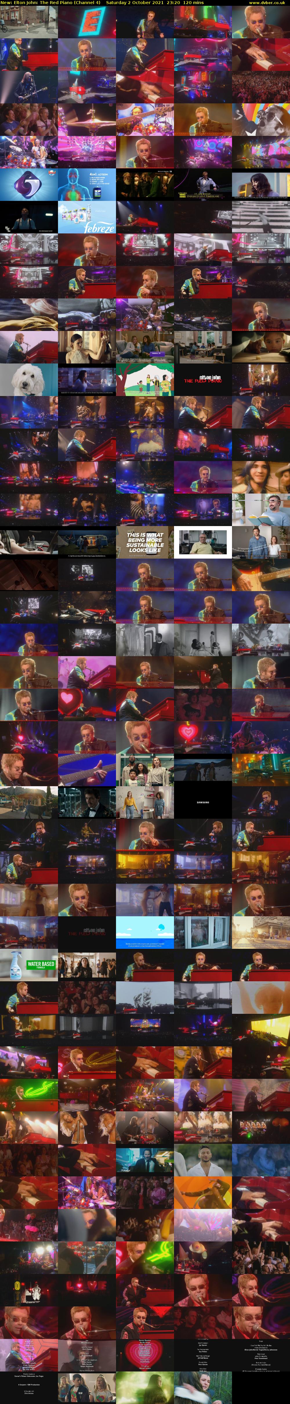 Elton John: The Red Piano (Channel 4) Saturday 2 October 2021 23:20 - 01:20