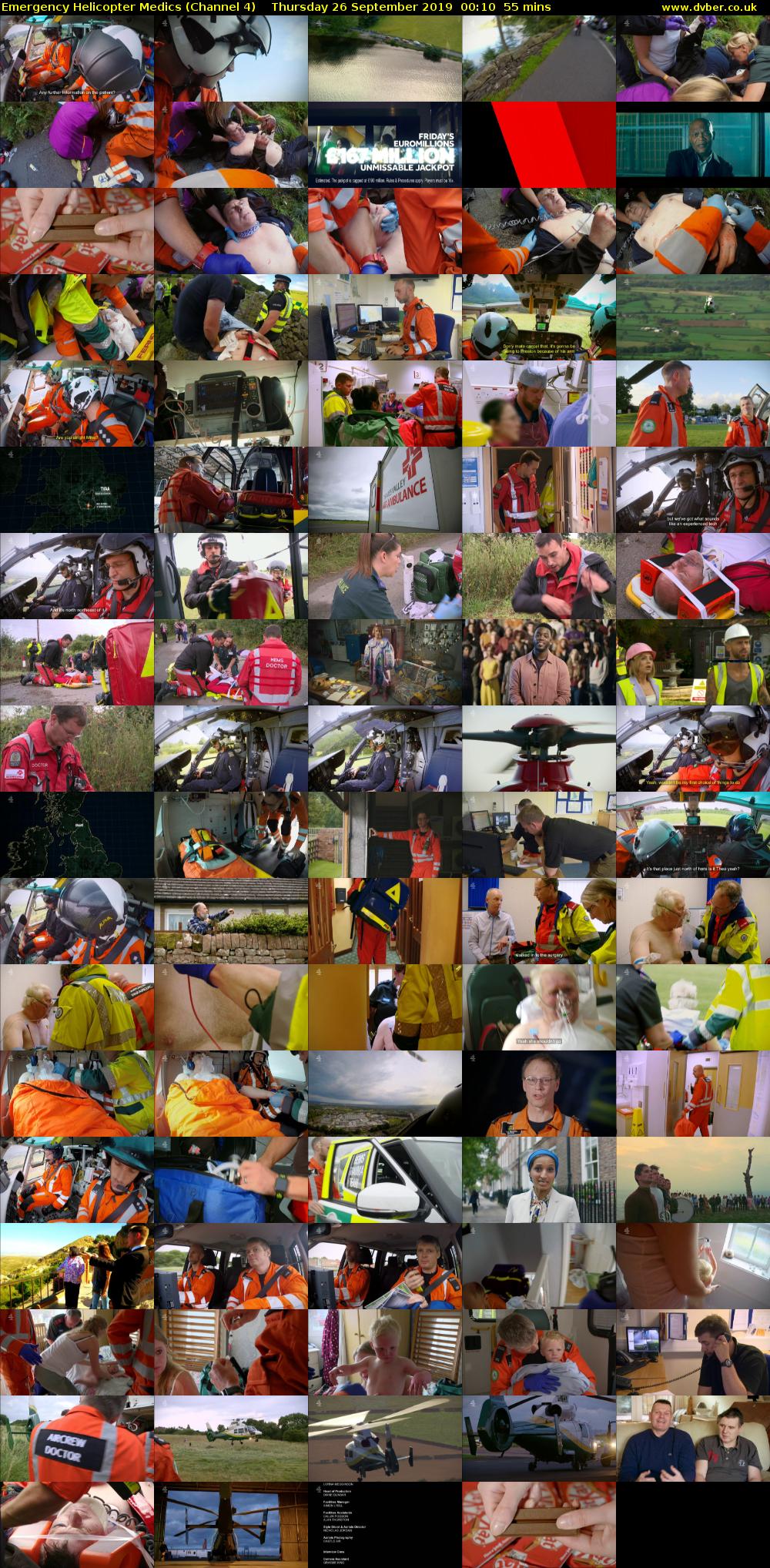 Emergency Helicopter Medics (Channel 4) Thursday 26 September 2019 00:10 - 01:05