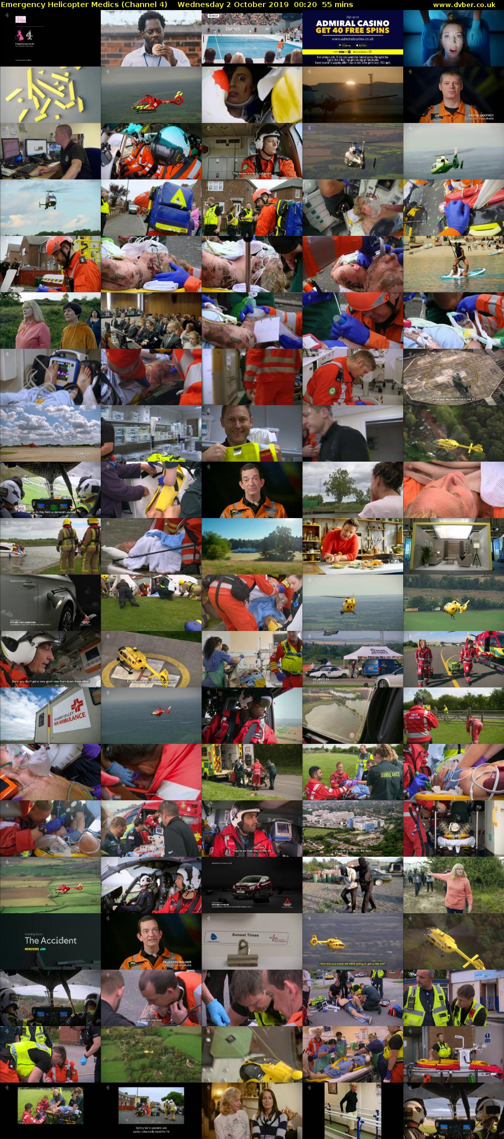 Emergency Helicopter Medics (Channel 4) Wednesday 2 October 2019 00:20 - 01:15