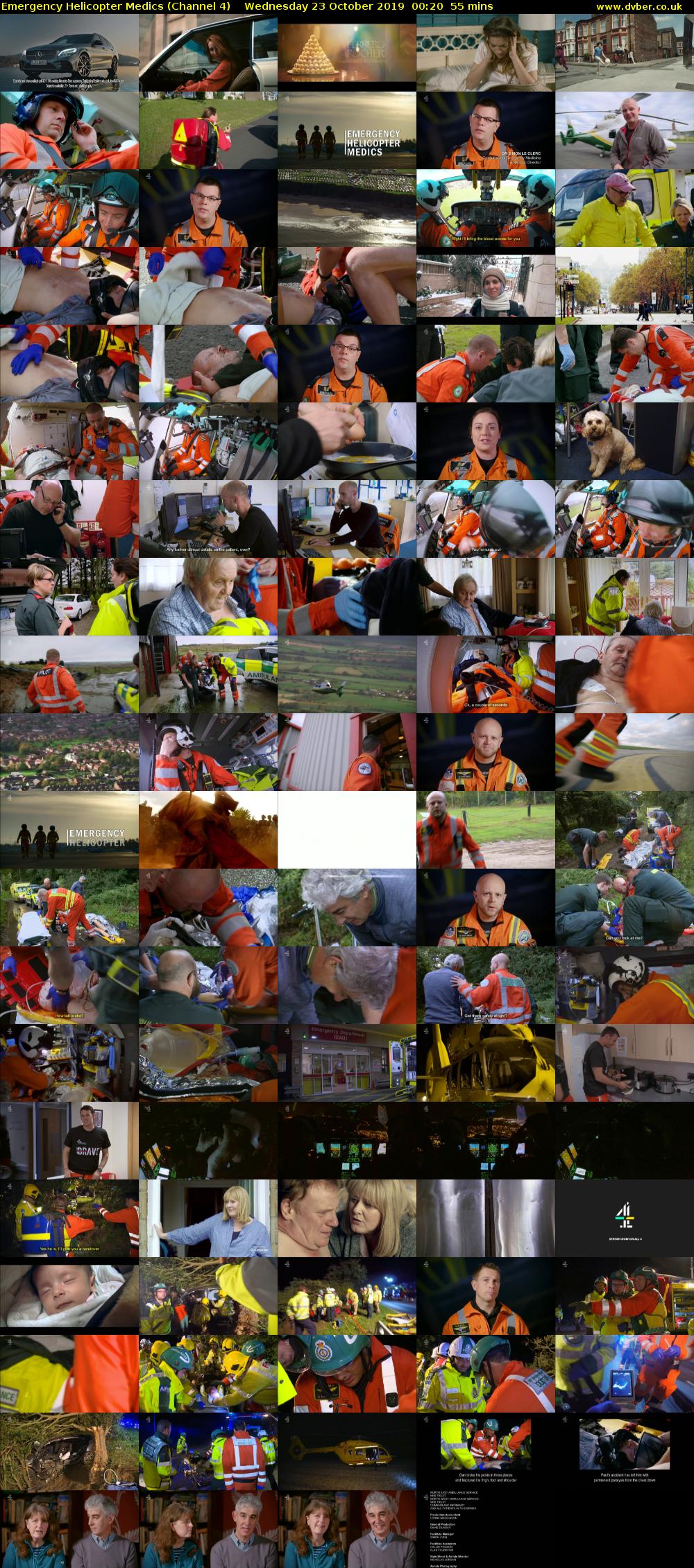Emergency Helicopter Medics (Channel 4) Wednesday 23 October 2019 00:20 - 01:15