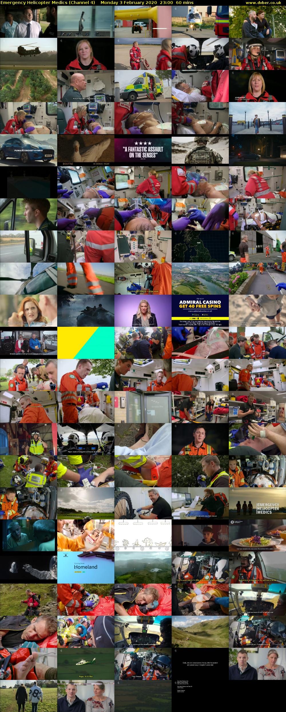 Emergency Helicopter Medics (Channel 4) Monday 3 February 2020 23:00 - 00:00