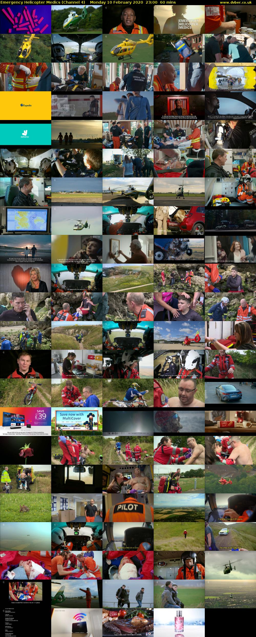 Emergency Helicopter Medics (Channel 4) Monday 10 February 2020 23:00 - 00:00