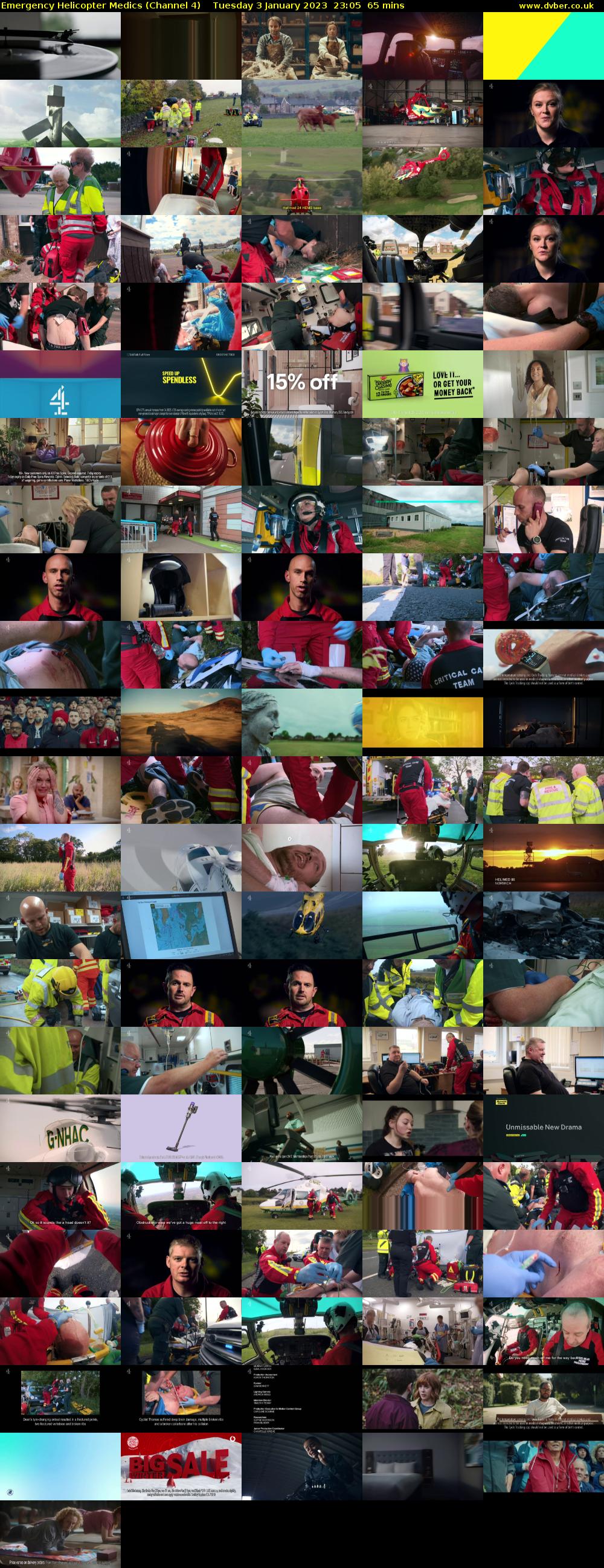 Emergency Helicopter Medics (Channel 4) Tuesday 3 January 2023 23:05 - 00:10