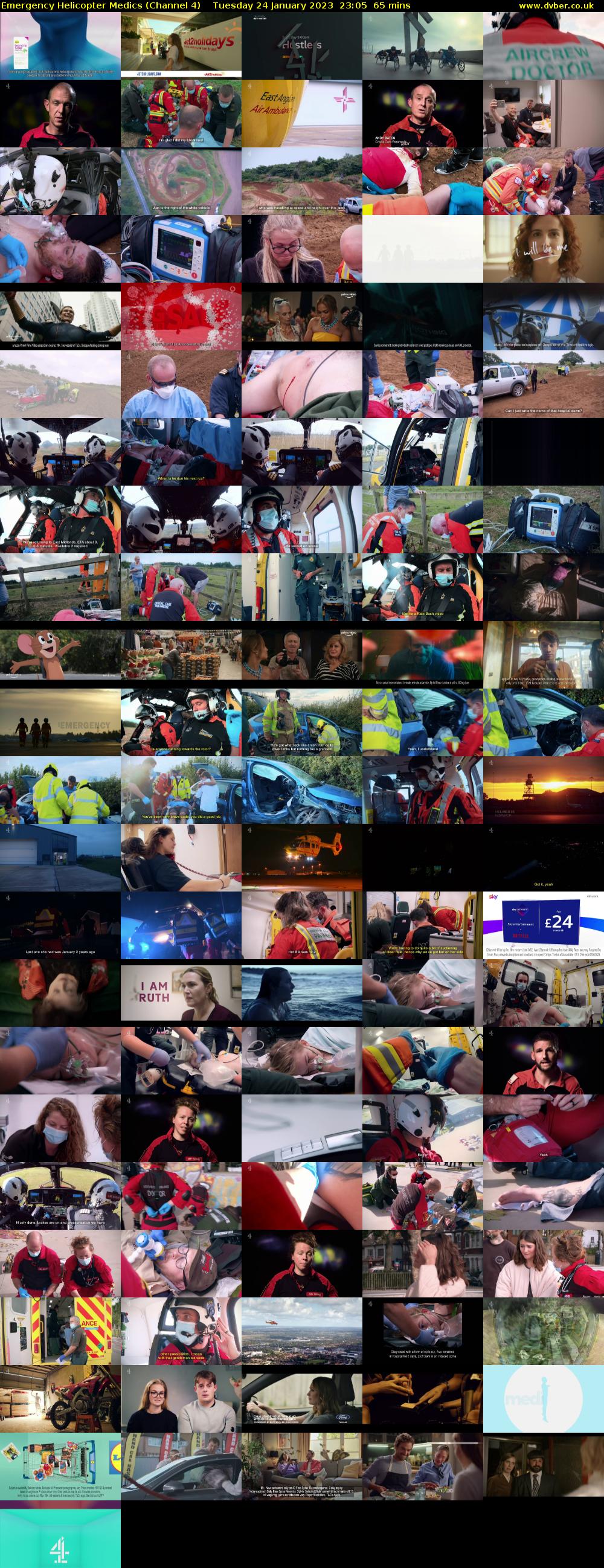 Emergency Helicopter Medics (Channel 4) Tuesday 24 January 2023 23:05 - 00:10
