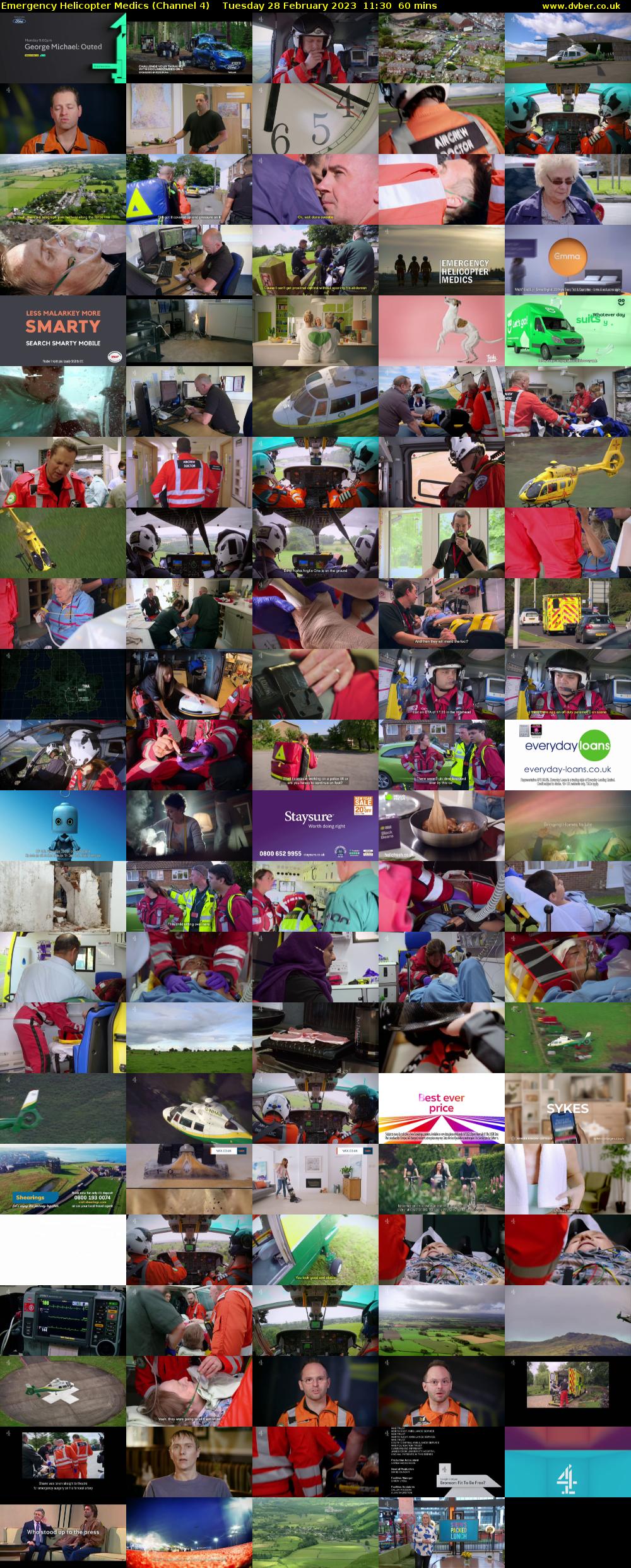 Emergency Helicopter Medics (Channel 4) Tuesday 28 February 2023 11:30 - 12:30