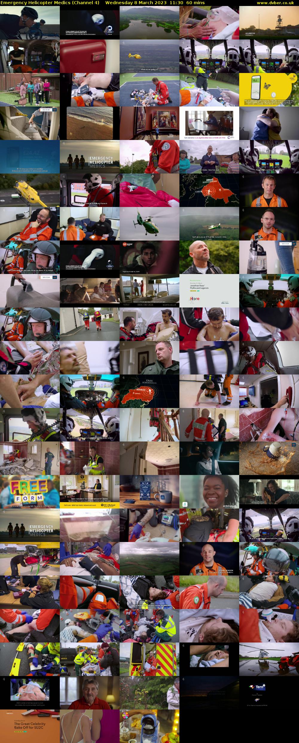 Emergency Helicopter Medics (Channel 4) Wednesday 8 March 2023 11:30 - 12:30