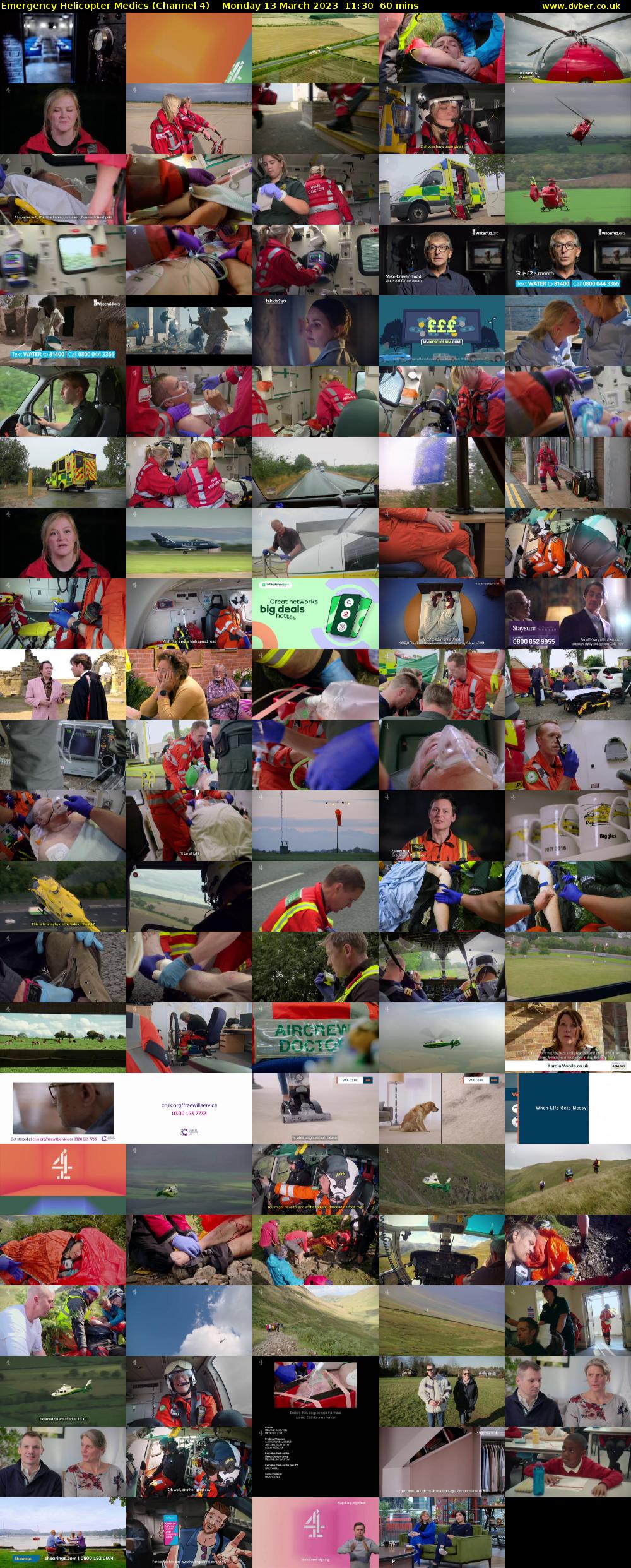 Emergency Helicopter Medics (Channel 4) Monday 13 March 2023 11:30 - 12:30