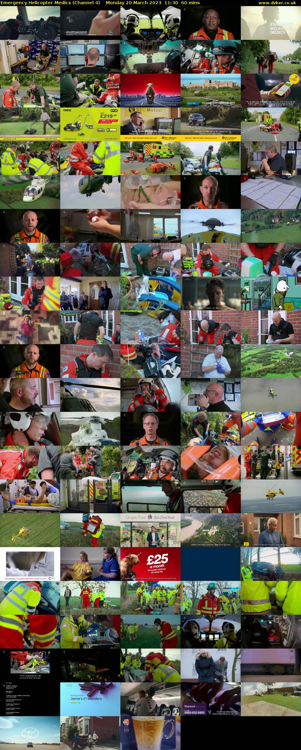 Emergency Helicopter Medics (Channel 4) Monday 20 March 2023 11:30 - 12:30