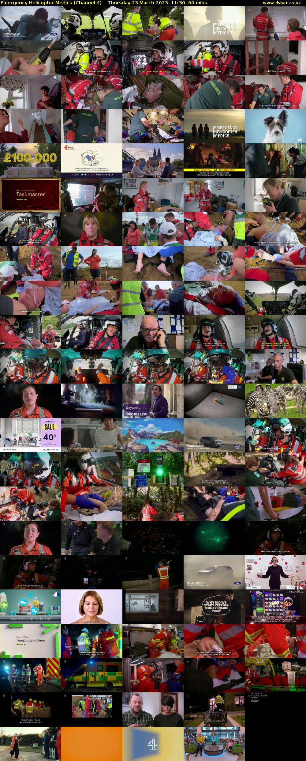 Emergency Helicopter Medics (Channel 4) Thursday 23 March 2023 11:30 - 12:30