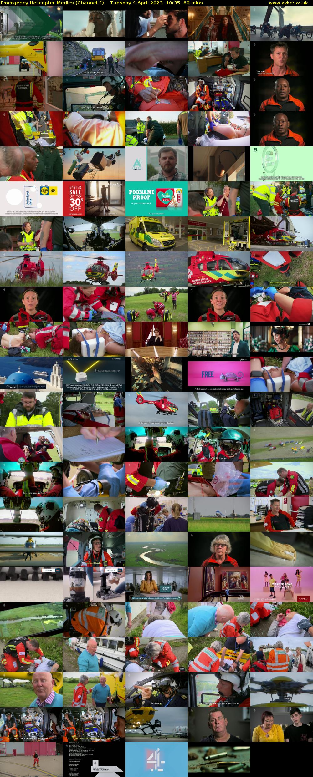 Emergency Helicopter Medics (Channel 4) Tuesday 4 April 2023 10:35 - 11:35