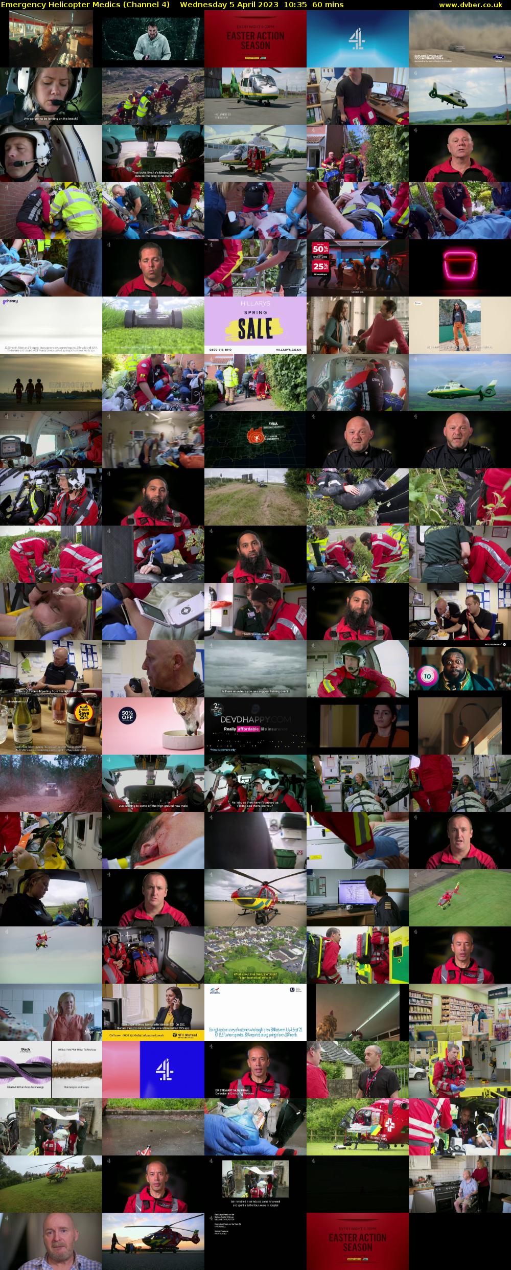 Emergency Helicopter Medics (Channel 4) Wednesday 5 April 2023 10:35 - 11:35