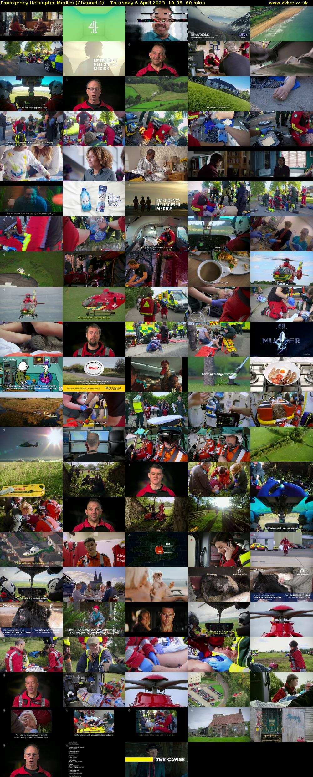 Emergency Helicopter Medics (Channel 4) Thursday 6 April 2023 10:35 - 11:35