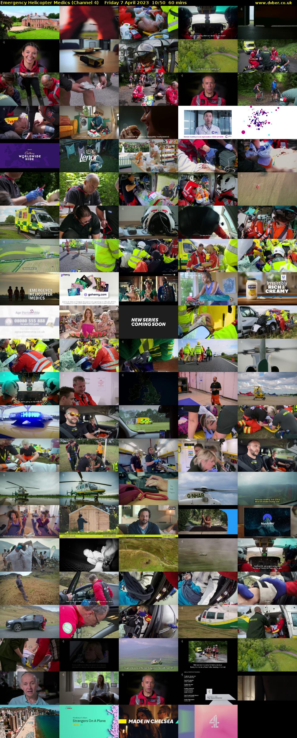 Emergency Helicopter Medics (Channel 4) Friday 7 April 2023 10:50 - 11:50
