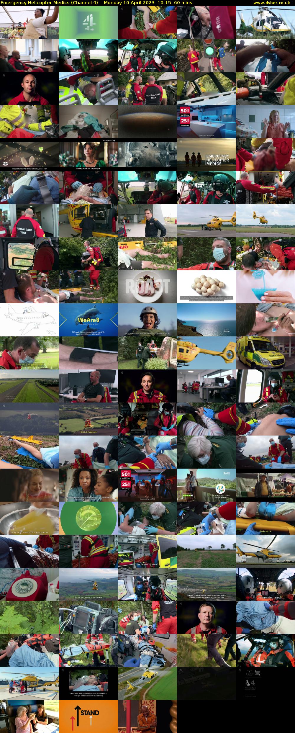 Emergency Helicopter Medics (Channel 4) Monday 10 April 2023 10:15 - 11:15
