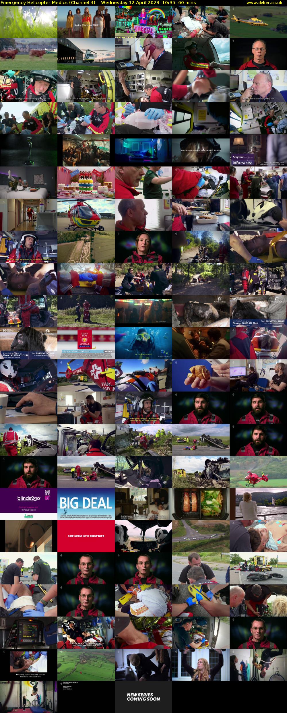 Emergency Helicopter Medics (Channel 4) Wednesday 12 April 2023 10:35 - 11:35