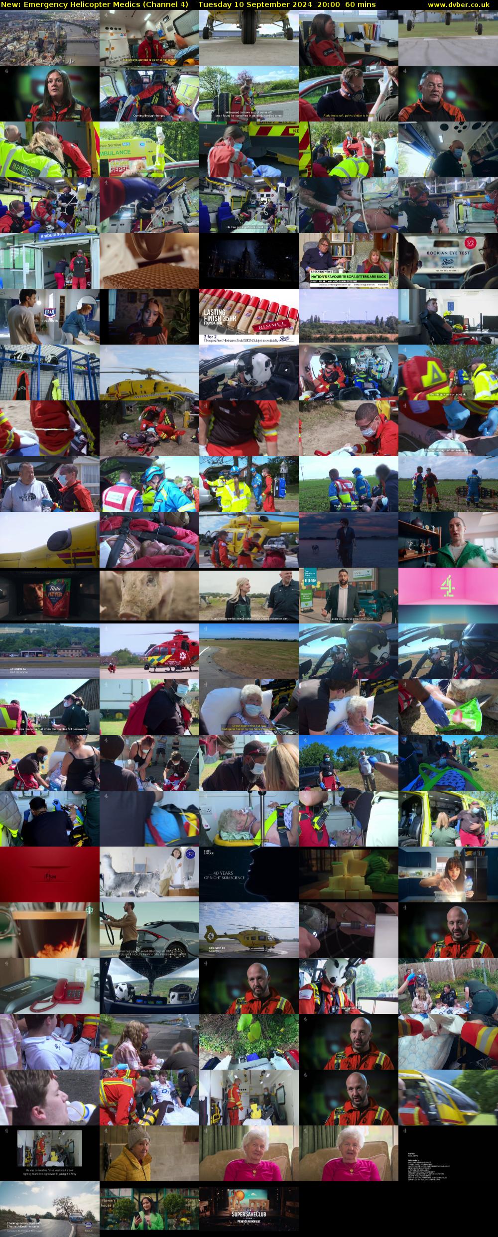 Emergency Helicopter Medics (Channel 4) Tuesday 10 September 2024 20:00 - 21:00