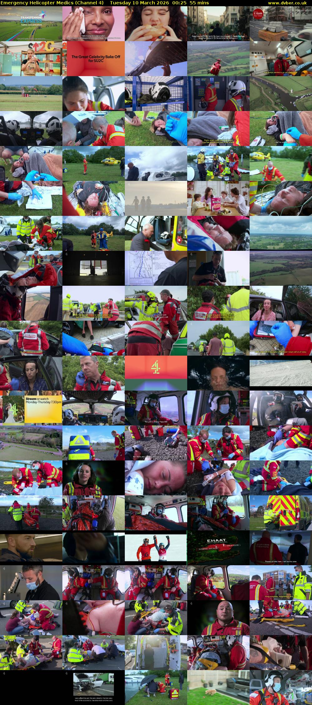 Emergency Helicopter Medics (Channel 4) Tuesday 10 March 2026 00:25 - 01:20