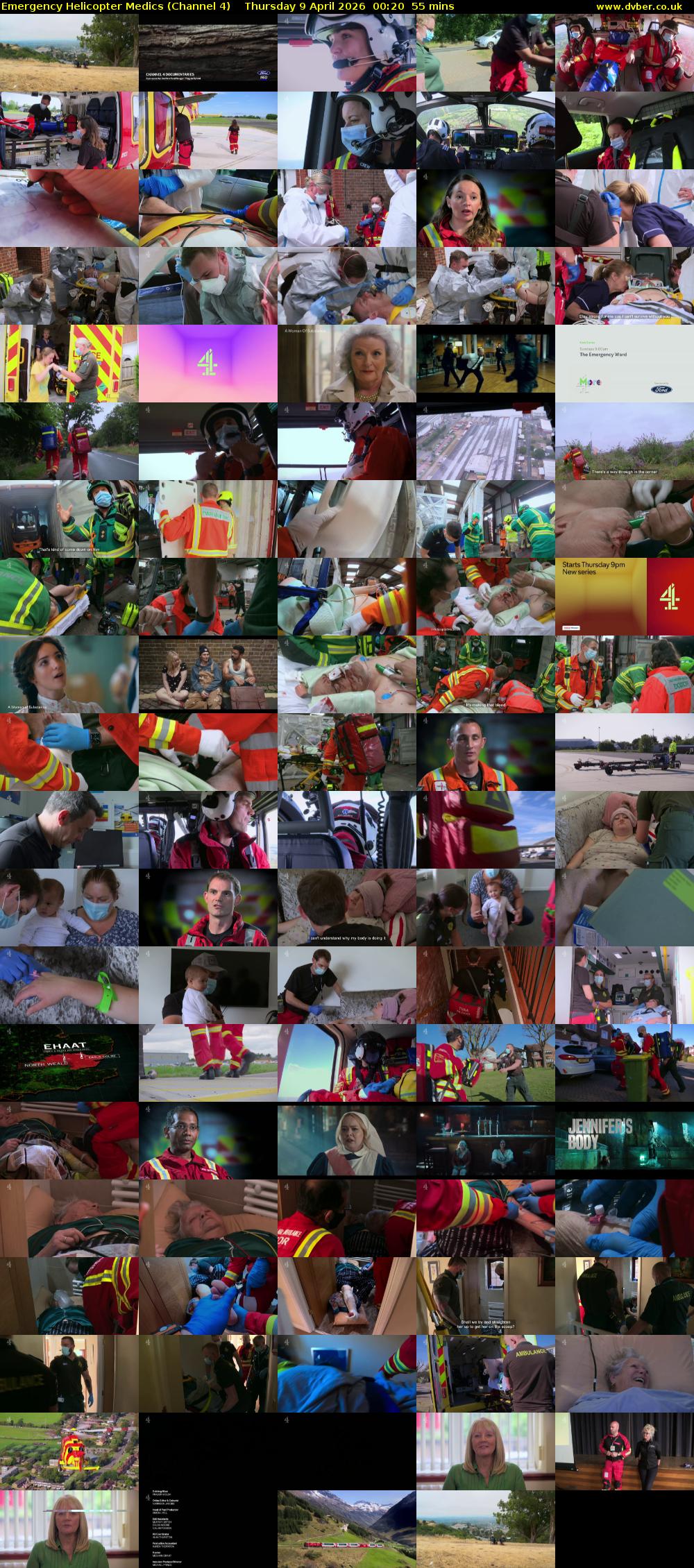 Emergency Helicopter Medics (Channel 4) Thursday 9 April 2026 00:20 - 01:15