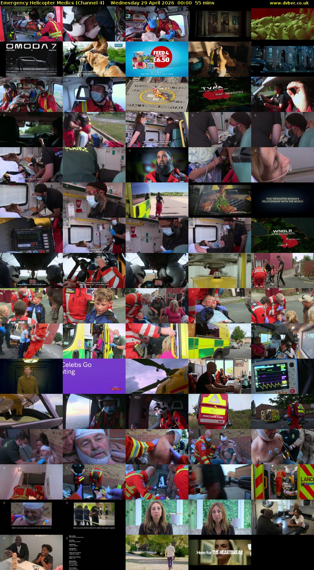 Emergency Helicopter Medics (Channel 4) Wednesday 29 April 2026 00:00 - 00:55