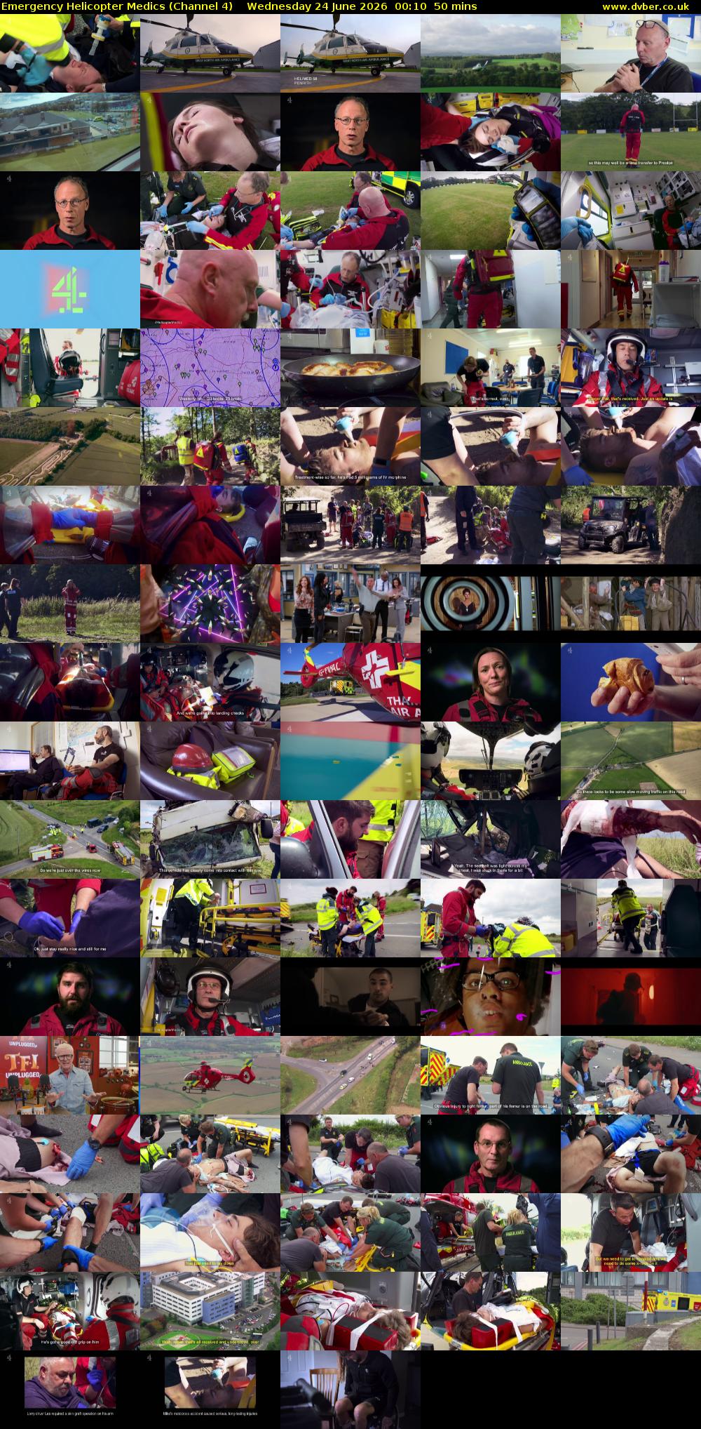 Emergency Helicopter Medics (Channel 4) Wednesday 24 June 2026 00:10 - 01:00