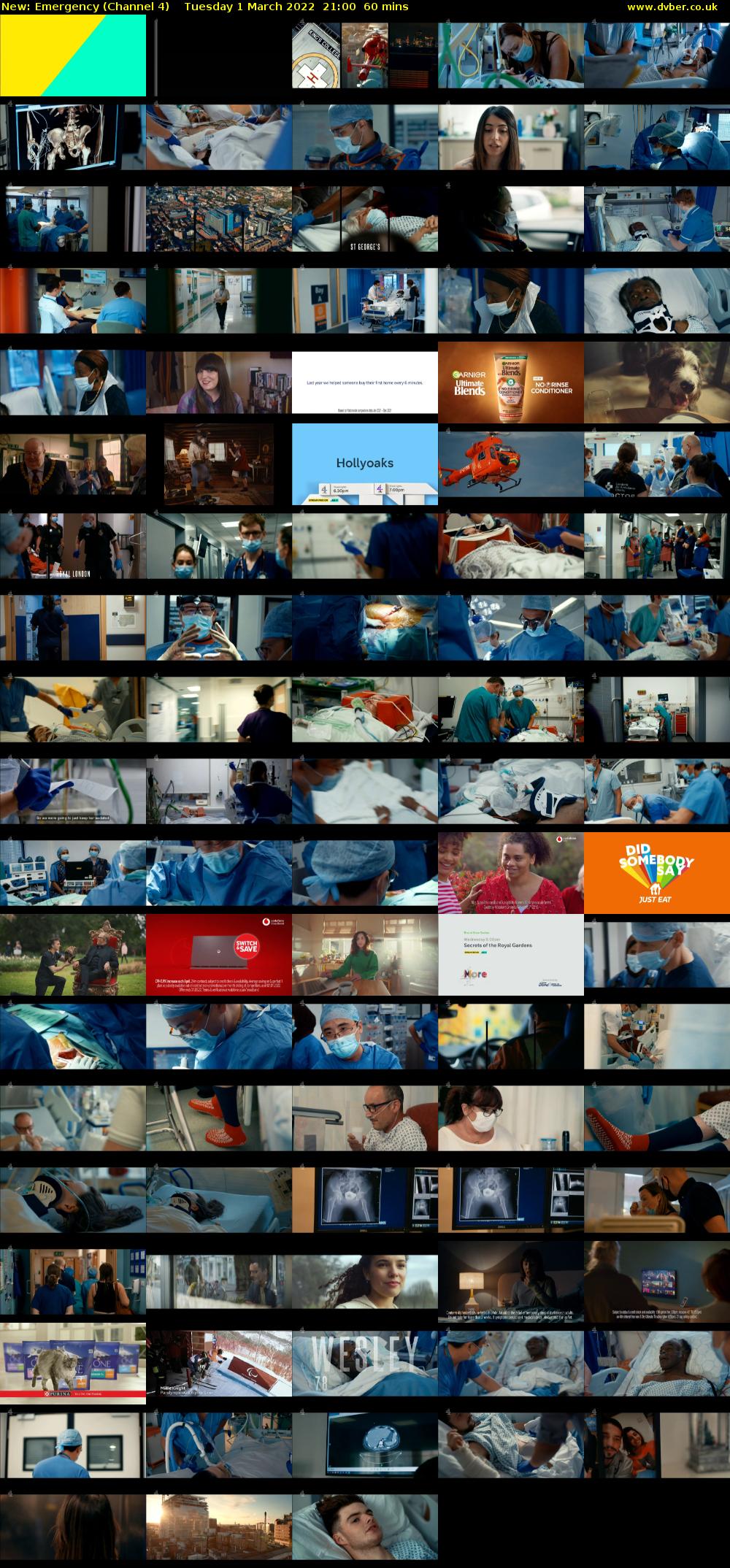 Emergency (Channel 4) Tuesday 1 March 2022 21:00 - 22:00