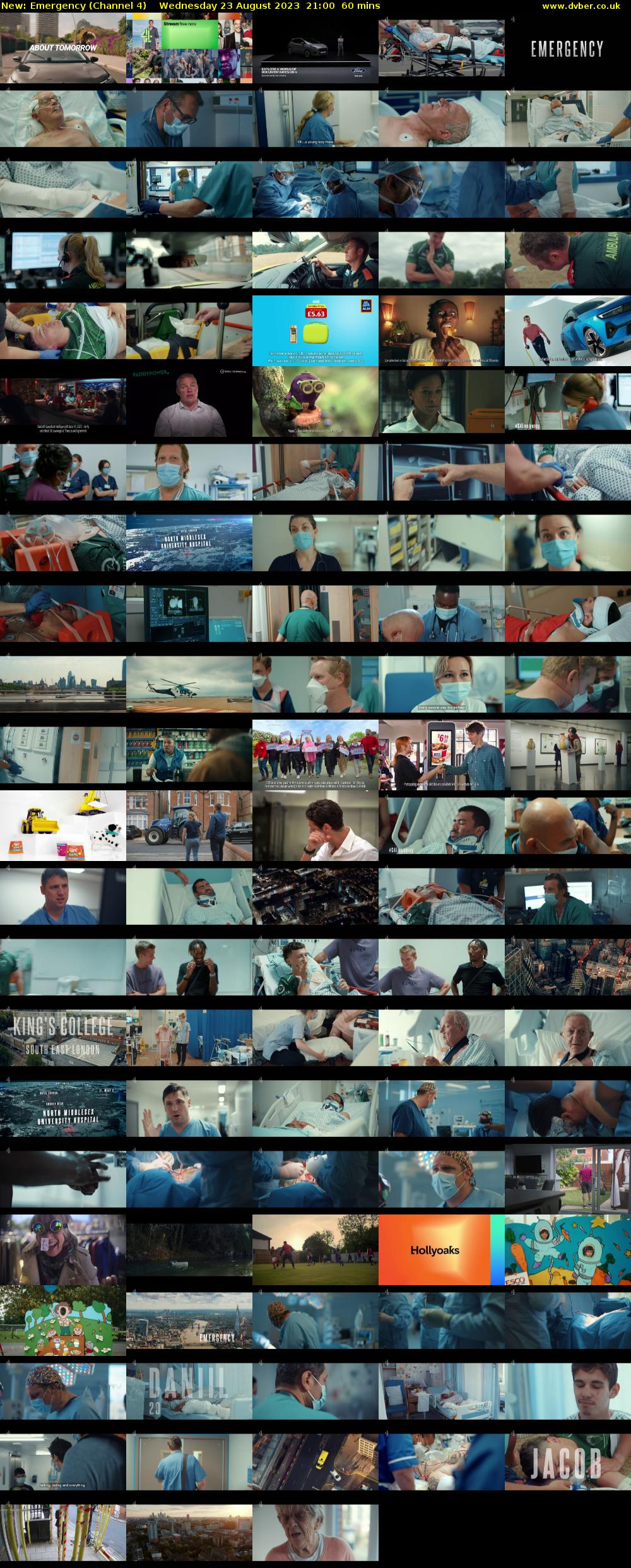 Emergency (Channel 4) Wednesday 23 August 2023 21:00 - 22:00