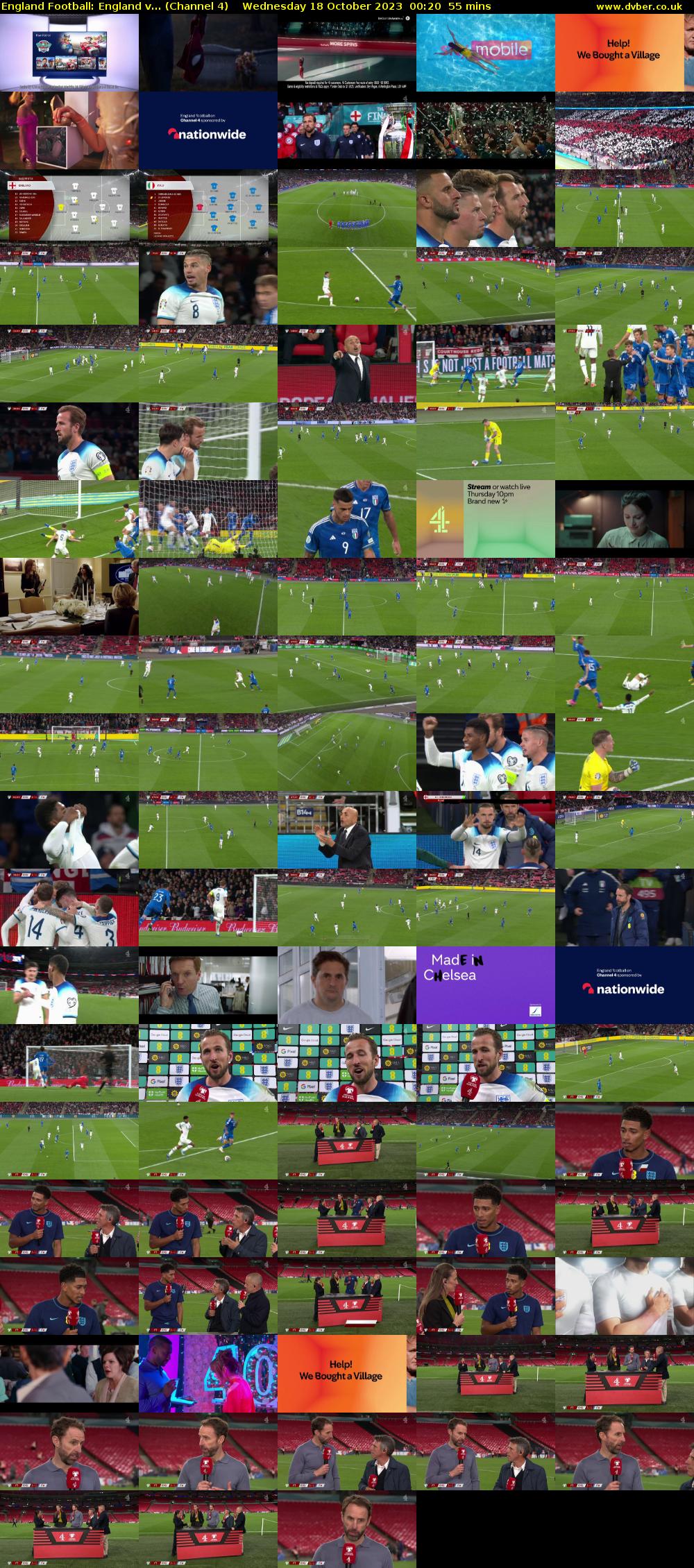 England Football: England v... (Channel 4) Wednesday 18 October 2023 00:20 - 01:15