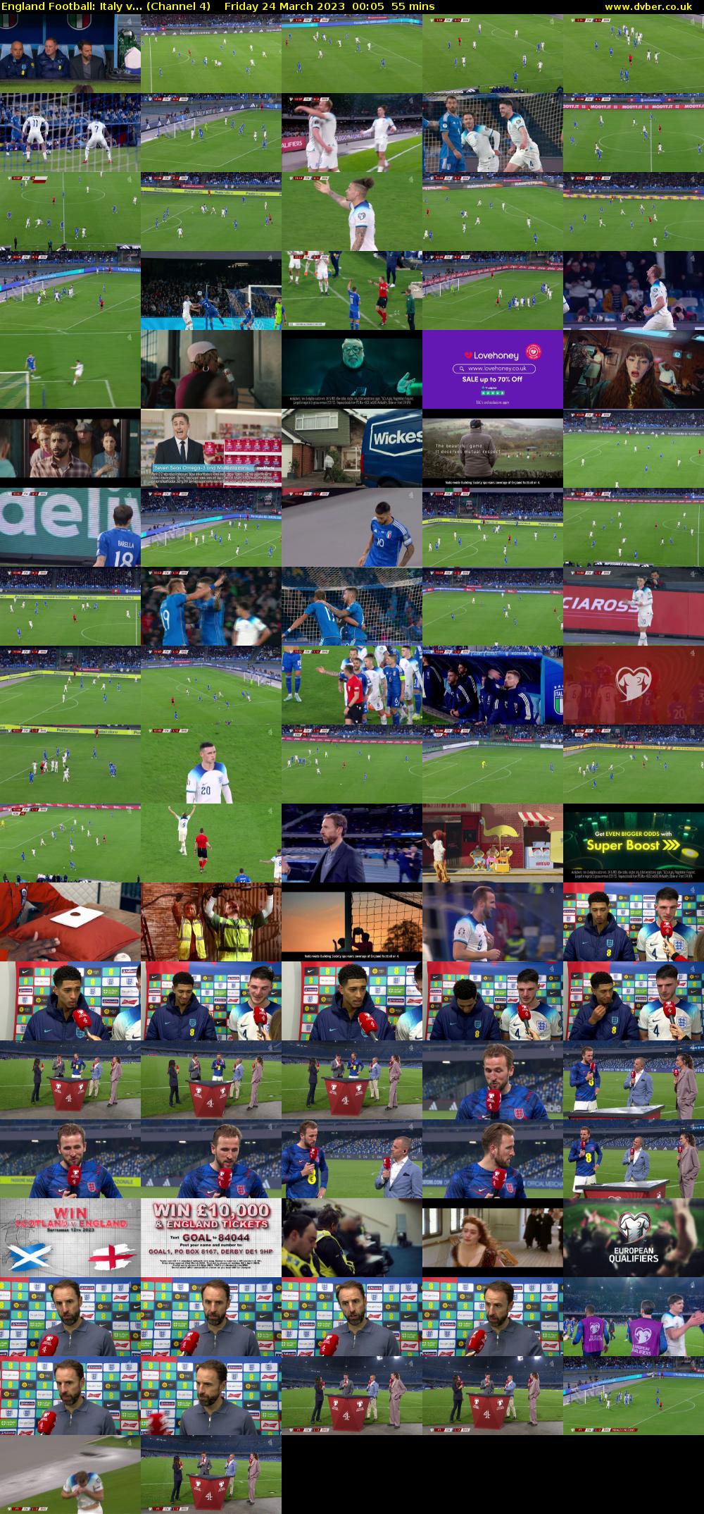 England Football: Italy v... (Channel 4) Friday 24 March 2023 00:05 - 01:00