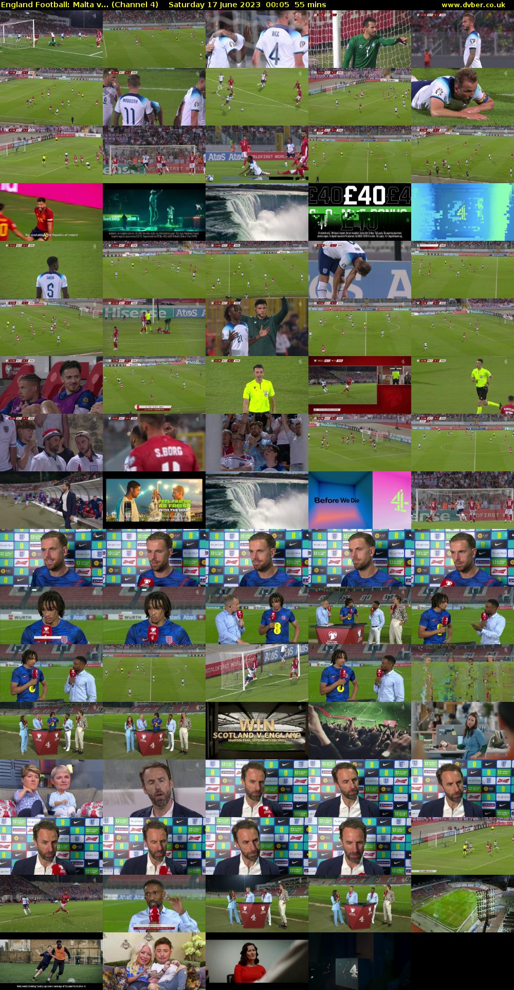 England Football: Malta v... (Channel 4) Saturday 17 June 2023 00:05 - 01:00