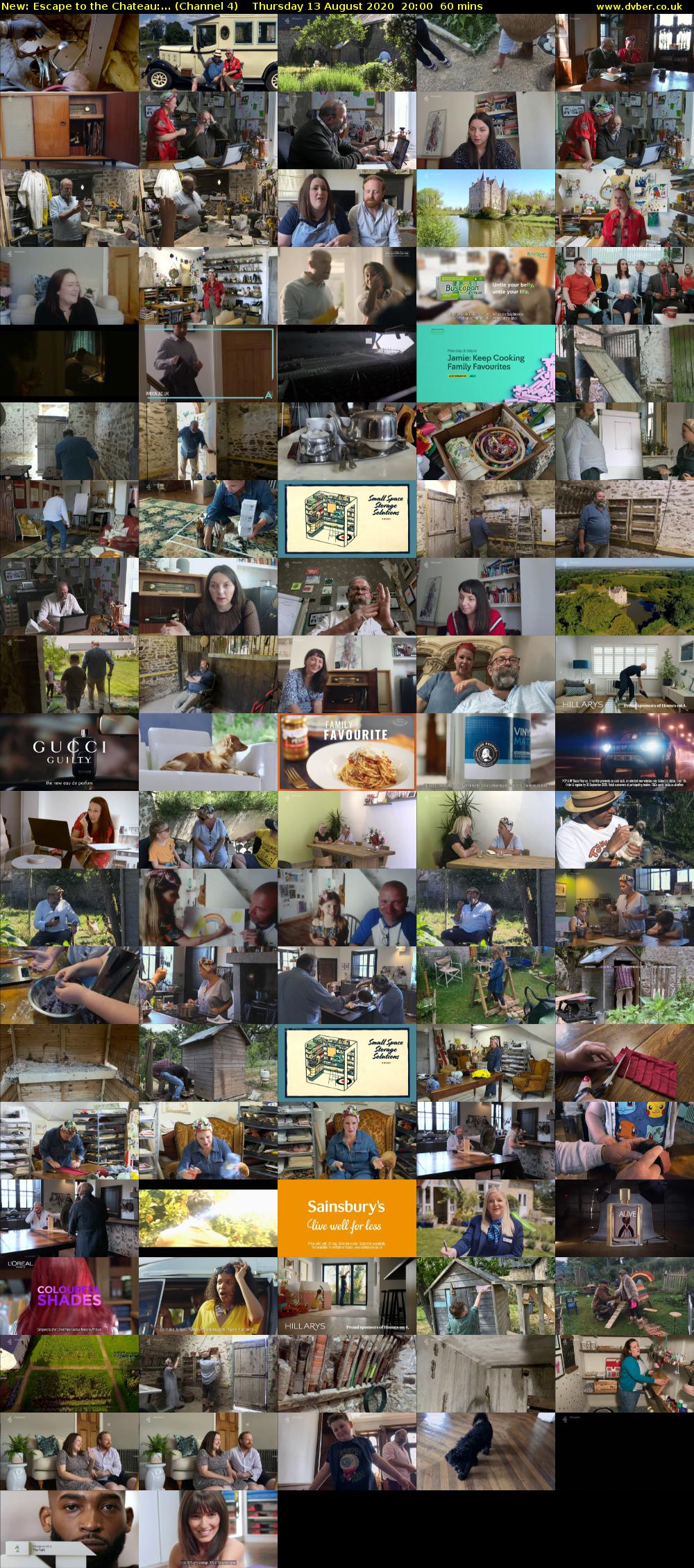 Escape to the Chateau:... (Channel 4) Thursday 13 August 2020 20:00 - 21:00