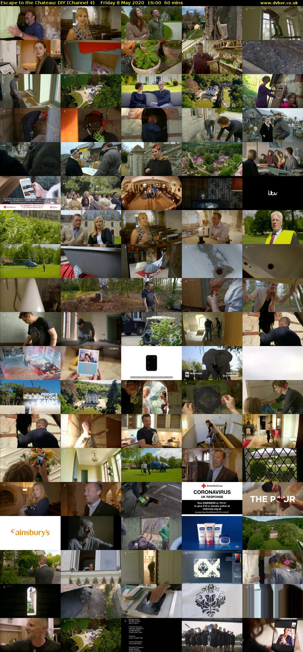 Escape to the Chateau: DIY (Channel 4) Friday 8 May 2020 16:00 - 17:00