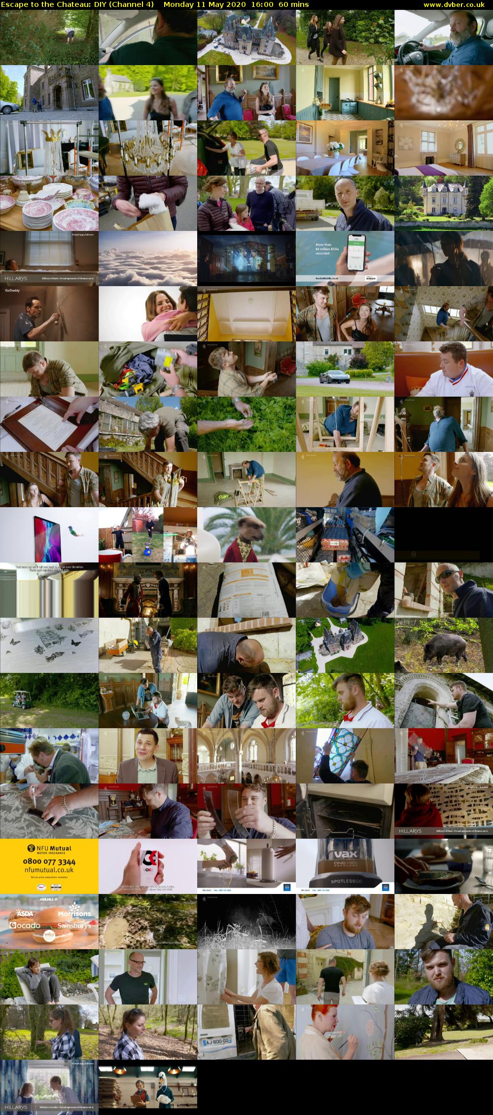 Escape to the Chateau: DIY (Channel 4) Monday 11 May 2020 16:00 - 17:00