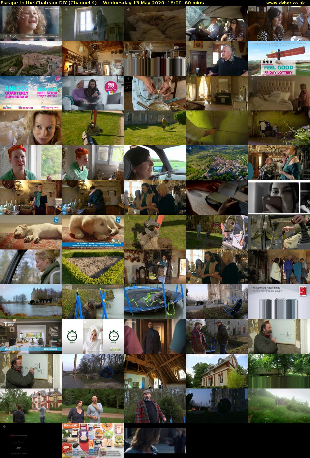 Escape to the Chateau: DIY (Channel 4) Wednesday 13 May 2020 16:00 - 17:00