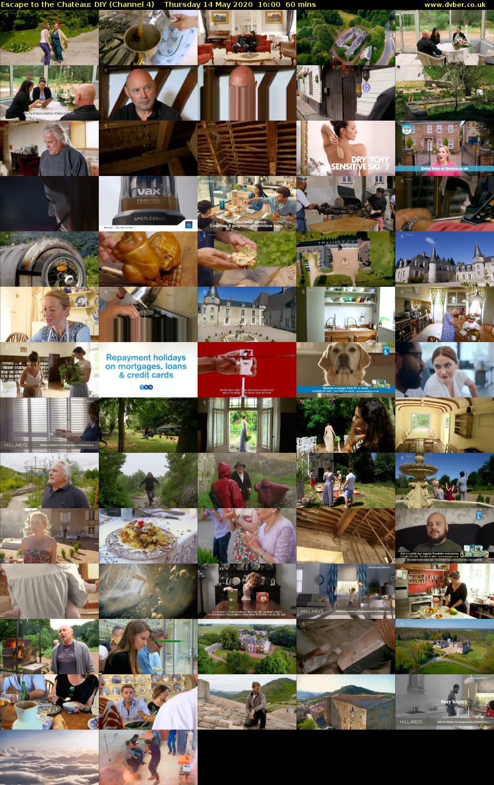 Escape to the Chateau: DIY (Channel 4) Thursday 14 May 2020 16:00 - 17:00