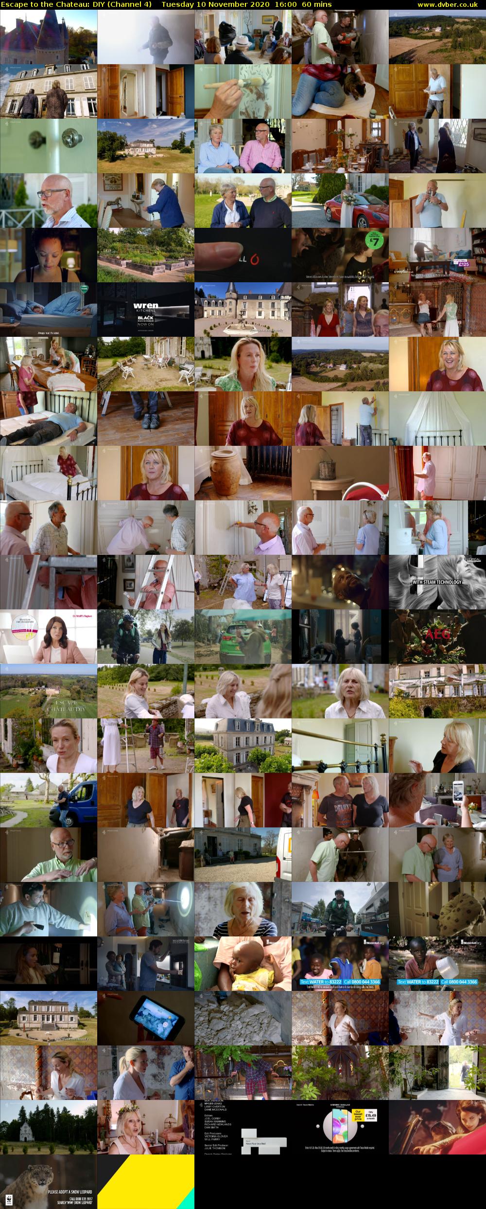 Escape to the Chateau: DIY (Channel 4) Tuesday 10 November 2020 16:00 - 17:00