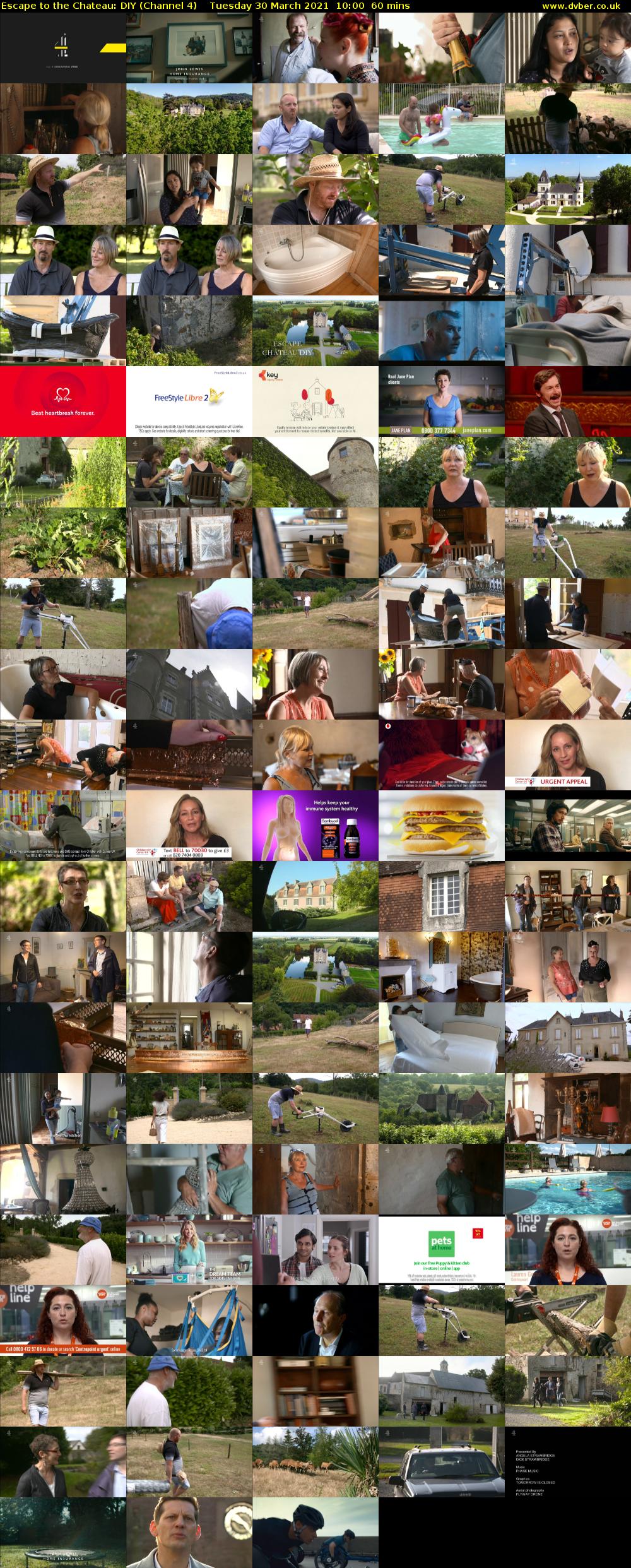 Escape to the Chateau: DIY (Channel 4) Tuesday 30 March 2021 10:00 - 11:00