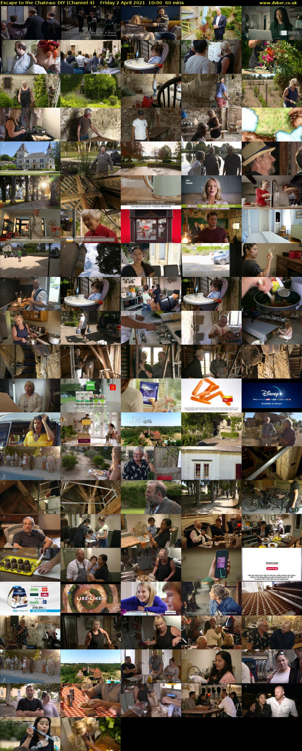 Escape to the Chateau: DIY (Channel 4) Friday 2 April 2021 10:00 - 11:00