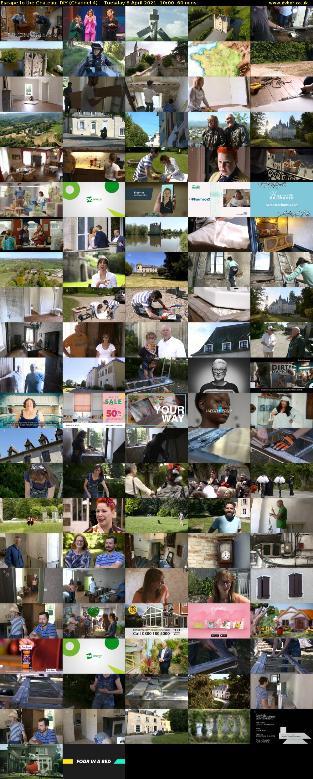 Escape to the Chateau: DIY (Channel 4) Tuesday 6 April 2021 10:00 - 11:00