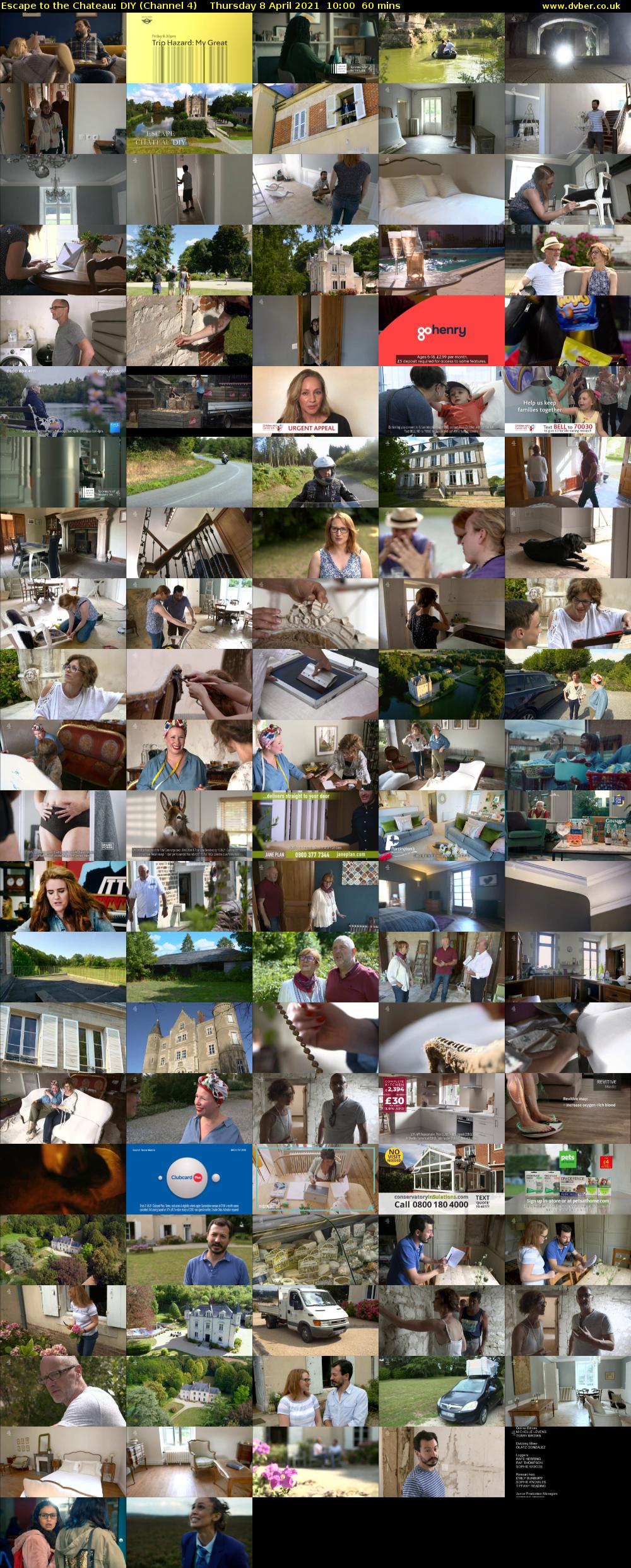 Escape to the Chateau: DIY (Channel 4) Thursday 8 April 2021 10:00 - 11:00